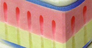 オープンセル構造