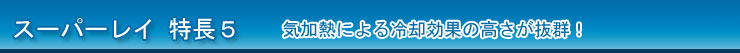 マニフレックス スーパーレイEX 特長５