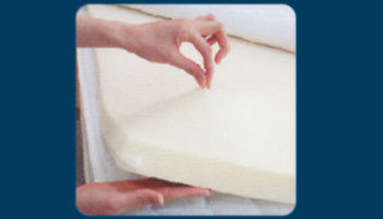 スーパーレイEX オーガニック・コットン・ガーゼが芯材を保護！